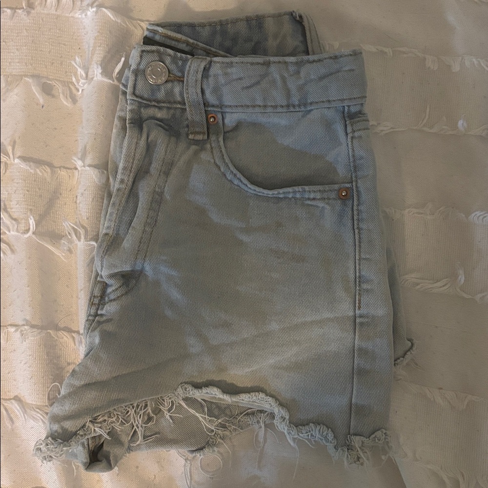 Wild Fable Sky Blue Denim Shorts